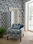 Clarke & Clarke Attingham Furnishing Fabric, Denim