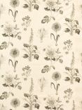 Clarke & Clarke Roseraie Furnishing Fabric, Charcoal