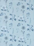 Clarke & Clarke Roseraie Furnishing Fabric, Denim