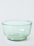 John Lewis Recycled Glass Dessert Bowl, 14cm, Green