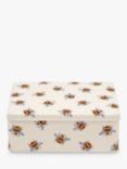 Emma Bridgewater Bumblebee Deep Rectangular Storage Tin, Cream/Multi