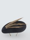 Whiteley Kimberley Feather Disc Occaion Hat, Navy