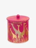 Sara Miller Giraffe Biscuit Barrel, 5L, Pink