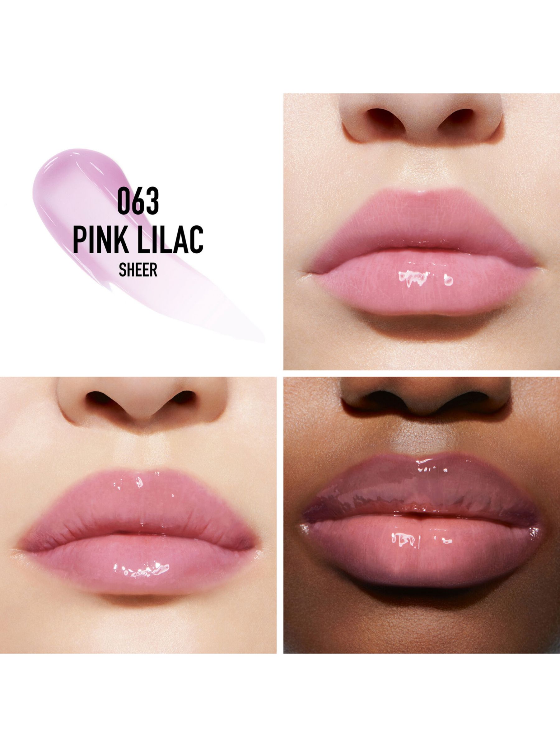 DIOR Limited Edition Addict Lip Maxmizer, 063 Pink Lilac 2