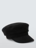 John Lewis Fisherman Cap, Brown, Navy