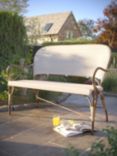 Laura Ashley Riviera 2-Seater Woven Garden Bench