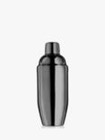 Final Touch Double Wall Stainless Steel Cocktail Shaker, 532ml, Black