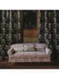 Sanderson x Giles Deacon Fringed Tulip Toile Furnishing Fabric, Putty