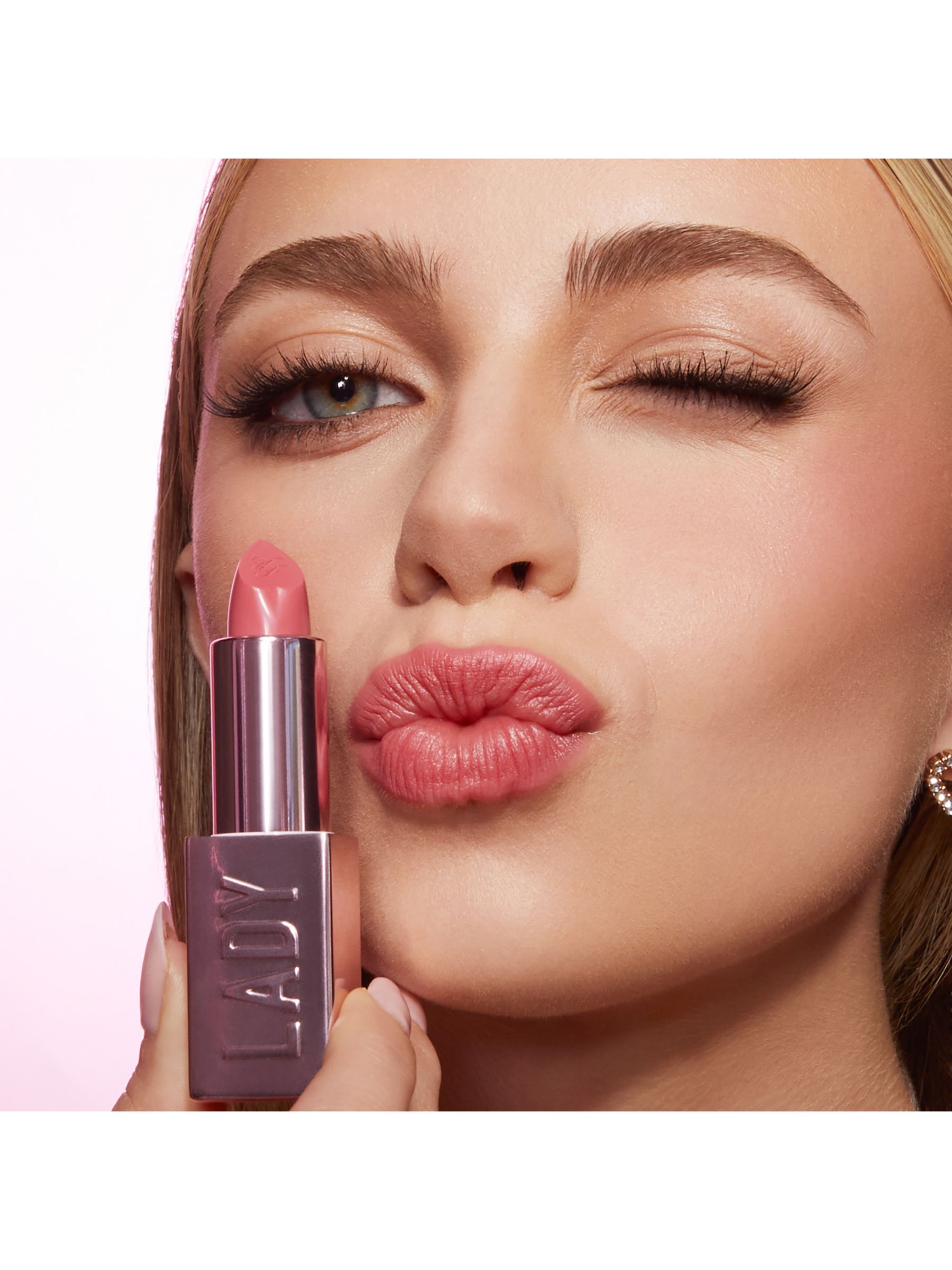Too Faced Lady Bold Em-Power Pigment Cream Lipstick, Dear Diary 4