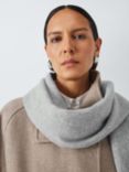 John Lewis Blanket Wool Scarf, Light Grey