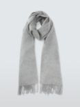 John Lewis Blanket Wool Scarf, Light Grey