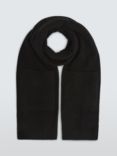 John Lewis Scarf Cape with Pockets, Black