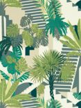 Clarke & Clarke Malindi Wallpaper, Palm