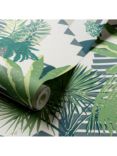 Clarke & Clarke Malindi Wallpaper, Palm