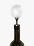 Uberstar Golf Ball Wine Bottle Stopper, White