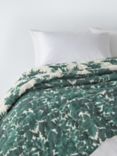 John Lewis X Collagerie Botanical Vine Bedspread, Leaf Green