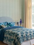 John Lewis X Collagerie Geranium Bedspread, Petrol