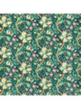 Morris & Co. Golden Lily Furnishing Fabric, Galactic Ink