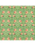 Morris & Co. Pimpernel Furnishing Fabric, Shamrock/Watermelon