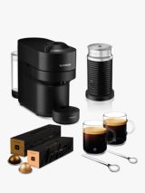 Nespresso Vertuo Barista Bundle Pop Coffee Machine by Magimix with Milk Frother & Mugs