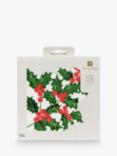 Talking Tables Holly Shaped Paper Napkins, Pack of 20