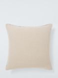 John Lewis Rib Weave Cushion, Grey