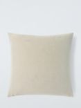 John Lewis Rib Weave Cushion, Ochre