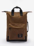 Barbour Field Waxed Cotton Backpack, Tan