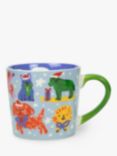 Eleanor Bowmer Christmas Dogs Bone China Mug, 300ml