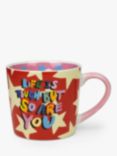 Eleanor Bowmer 'Life Is Tough But So Are You' Bone China Mug, 300ml, Multi