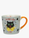 Eleanor Bowmer 'Scaredy Cat' Bone China Mug, 300ml