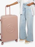 Dune Onella 8-Wheel 78cm Large Suitcase, Pink