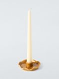 John Lewis X Collagerie Scallop Candle Holder, Honey