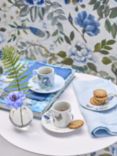 Designers Guild Porcelaine de Chine Porcelain Cup & Saucer, Set of 2, 90ml, Multi