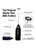 aerolatte Handheld Steam-Free Milk Frother