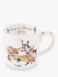 Wrendale Designs Away in a Manger Limited Edition Bone China Mug, 400ml