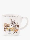 Wrendale Designs Away in a Manger Limited Edition Bone China Mug, 400ml