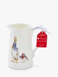 Wrendale Designs Christmas Duck 1 Pint Bone China Jug, 600ml