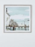 John Lewis Adelene Fletcher 'Fisherman's Catch' Framed Print, 36 x 36cm, Multi