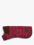 Barbour Bone Quilted Dog Coat, Cranberry, Small