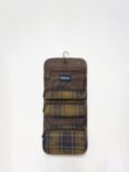 Barbour Tartan Hanging Wash Bag, Multi