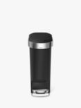 simplehuman Slim Pedal Bin, 40L, Black