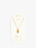 Katie Loxton Waterproof Zodiac Necklace, Gold