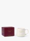 Katie Loxton Nine 'Til Wine Cermiac Mug, Burgandy