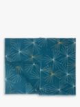 Katie Loxton Starburst Printed Foil Scarf, Green