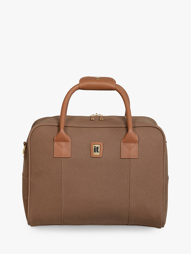 it luggage Enduring Small Holdall Bag, Tan at John Lewis & Partners