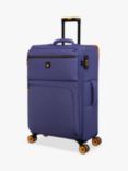 it luggage Compartment 8-Wheel 71.1cm Expendable Medium Suitcase, Moon Purple