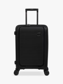 it luggage Spontaneous 8-Wheel 55.5cm Front Pocket Cabin Case, Black
