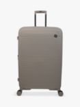 it luggage Spontaneous 8-Wheel 78cm Expendable Large Suitcase, Feather Grey