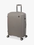 it luggage Spontaneous 8-Wheel 67.5cm Expandable Medium Suitcase, Feather Grey